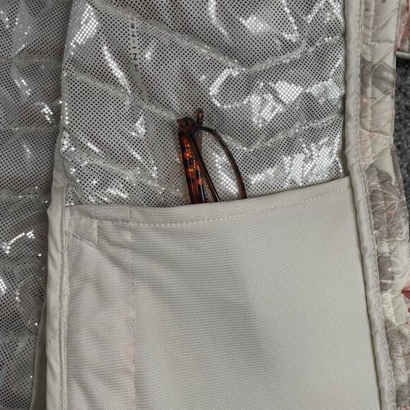 Columbia Powder Lite Hooded Jacket Women's Omni Heat Puffer Print Size XL - Picture 4 of 12